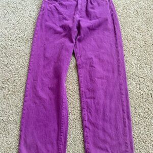BDG Rich Purple Denim Cowboy Jean